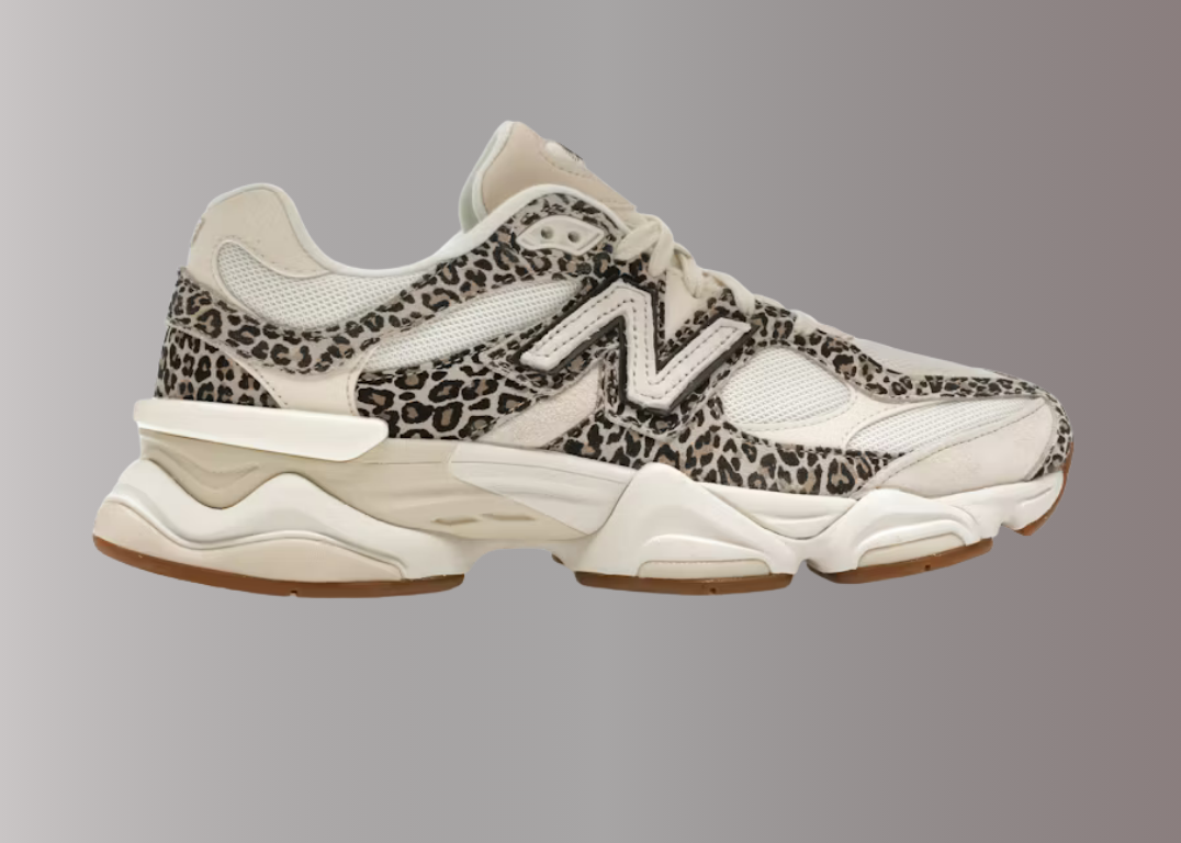 NB 9060 Leopard Print in Beige