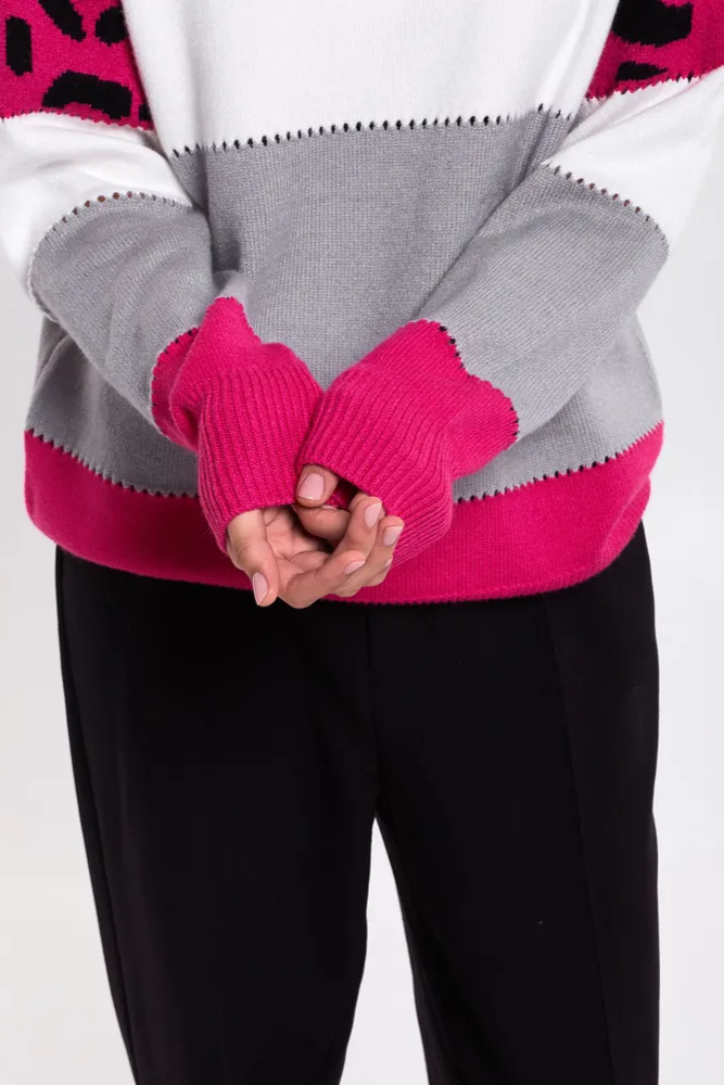 Léopard Chic | Pull Polaire