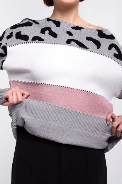 Léopard Chic | Pull Polaire