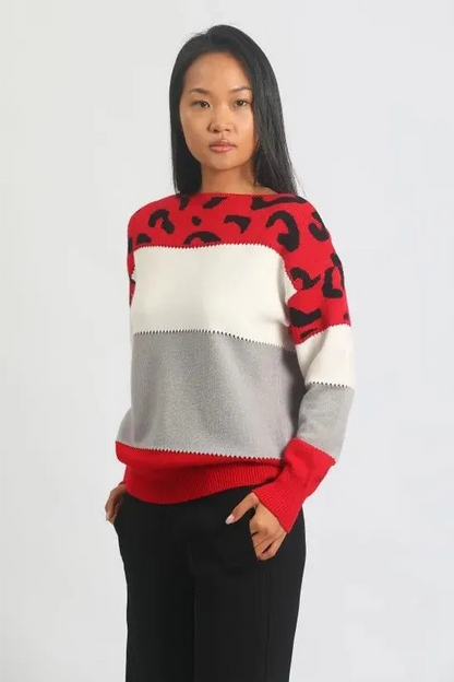 Léopard Chic | Pull Polaire