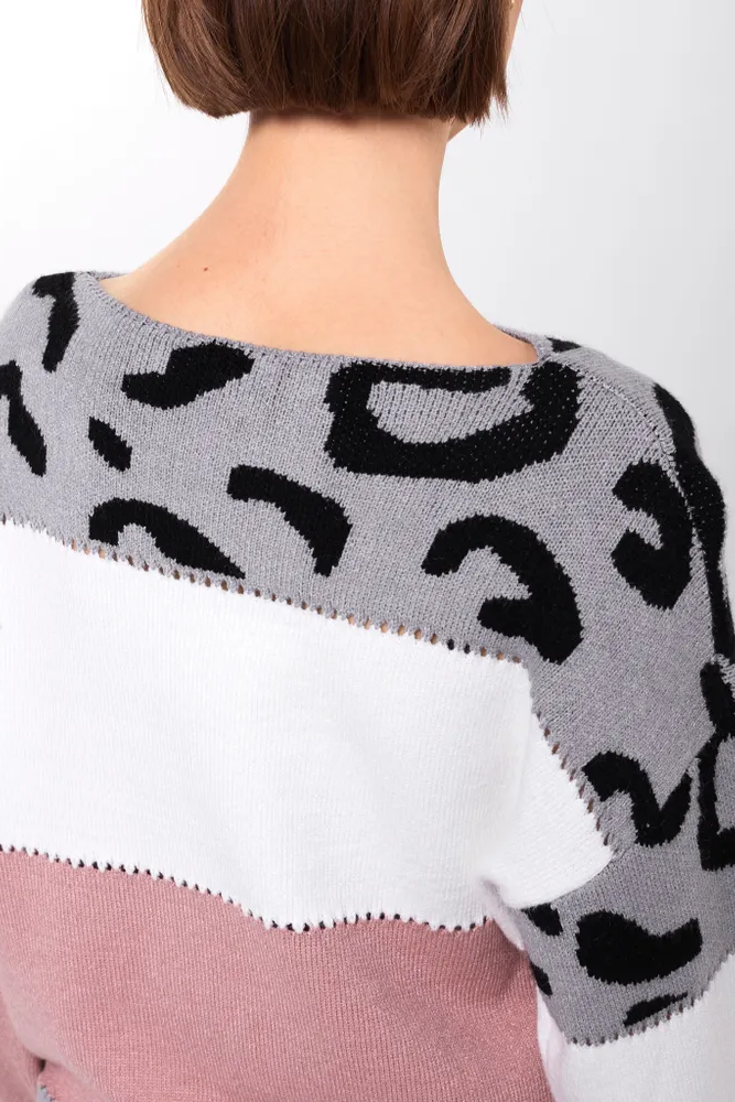 Léopard Chic | Pull Polaire